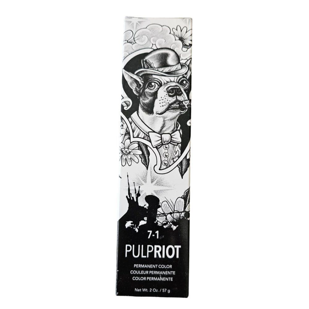 Pulp Riot Faction8 Permanent Hair Color Ash 7-1 2 fl.oz. Pulp Riot Hair Dye